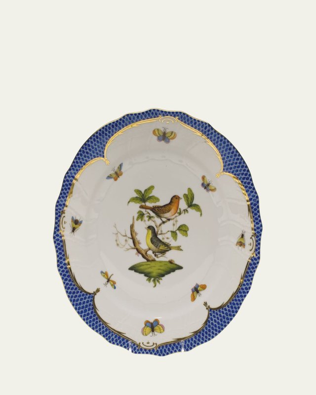 Rothschild Blue Motif 03 Dinner Plate